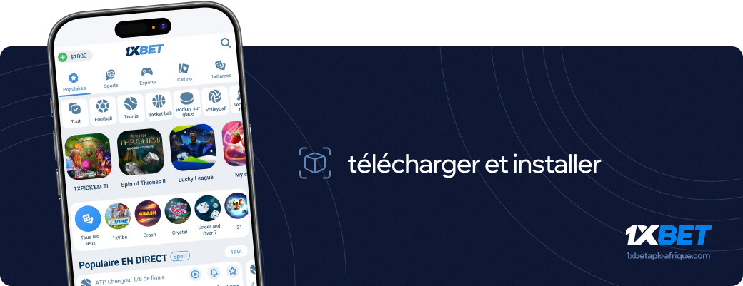 1xbet Betapk Afrique telecharger et installer